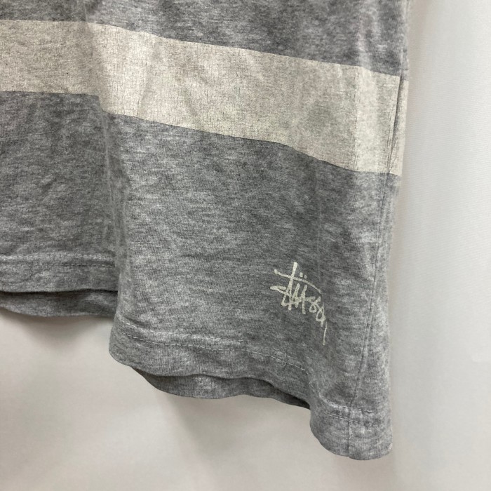 Stussy半袖ボーダーTシャツ　XL | Vintage.City 古着屋、古着コーデ情報を発信