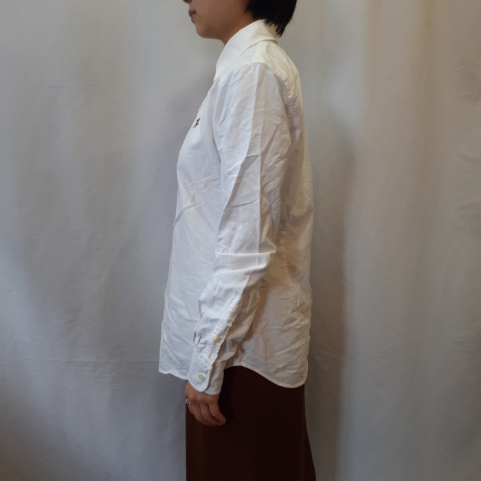 ralph lauren white BD shirt | Vintage.City 古着屋、古着コーデ情報を発信