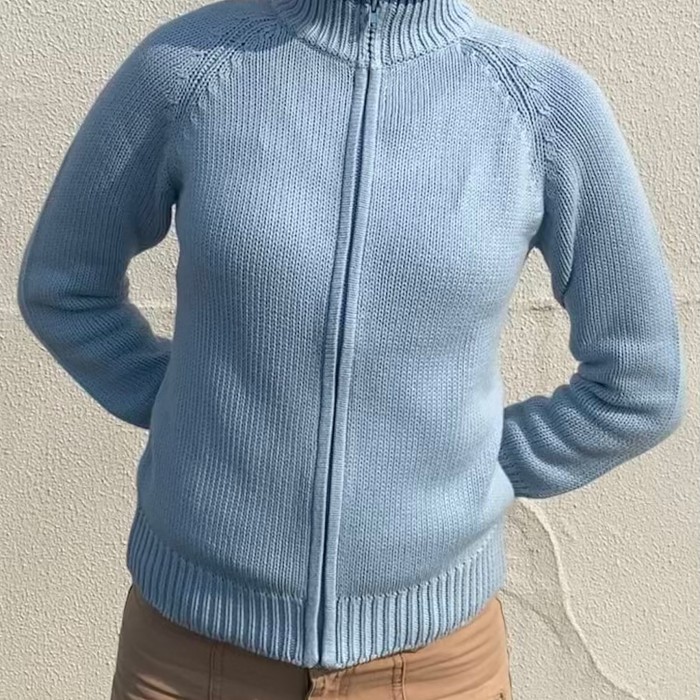 cotton knitting jacket | Vintage.City 빈티지숍, 빈티지 코디 정보