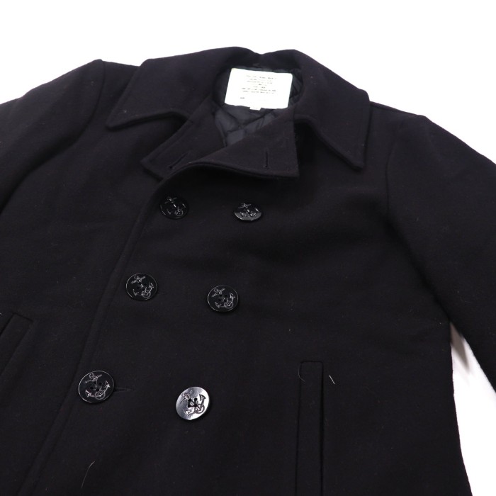 FIDELITY ピーコート 38 ブラック ウール USA製 | Vintage.City 古着屋、古着コーデ情報を発信
