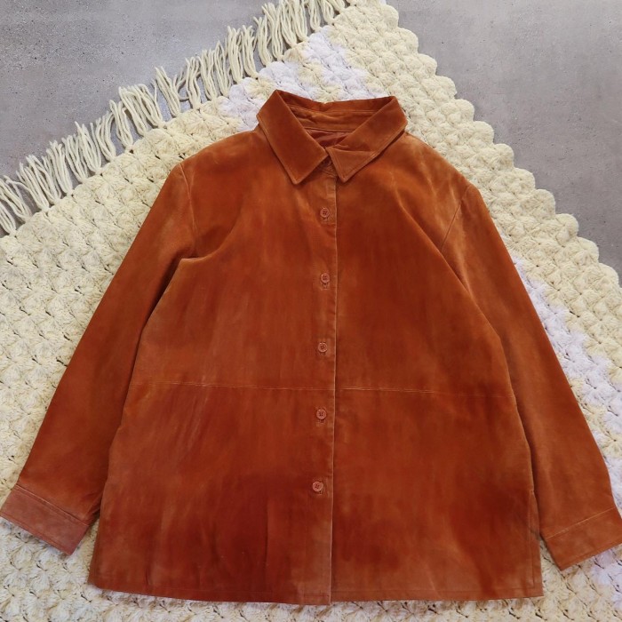 dead stock suede jacket | Vintage.City 빈티지숍, 빈티지 코디 정보