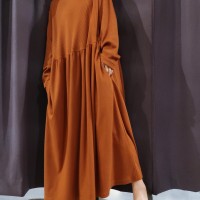 terracotta one-piece | Vintage.City 古着屋、古着コーデ情報を発信