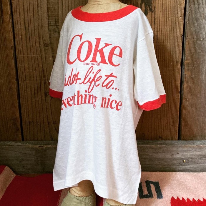70s Coke リンガーT キッズ　Sサイズ　デッド　made in USA | Vintage.City 빈티지숍, 빈티지 코디 정보