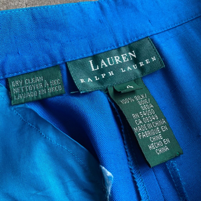 1990s "LAUREN"ローシルクテーパードパンツ | Vintage.City 古着屋、古着コーデ情報を発信