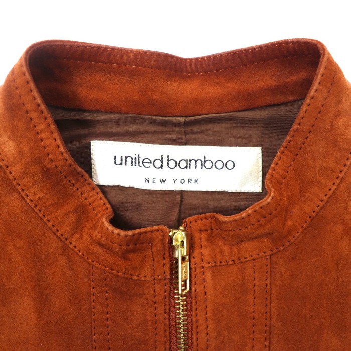 UNITED BAMBOO スエードライダースジャケット 4 ラムレザー | Vintage.City 古着屋、古着コーデ情報を発信