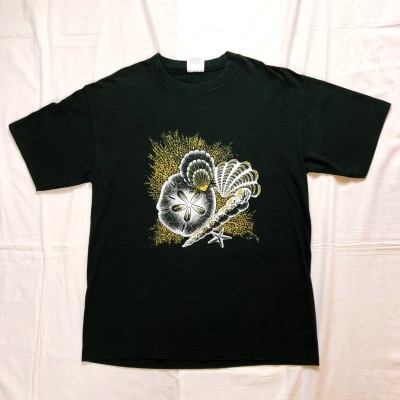 1990’s 貝殻パターン Printed T-Shirt | Vintage.City 古着屋、古着コーデ情報を発信
