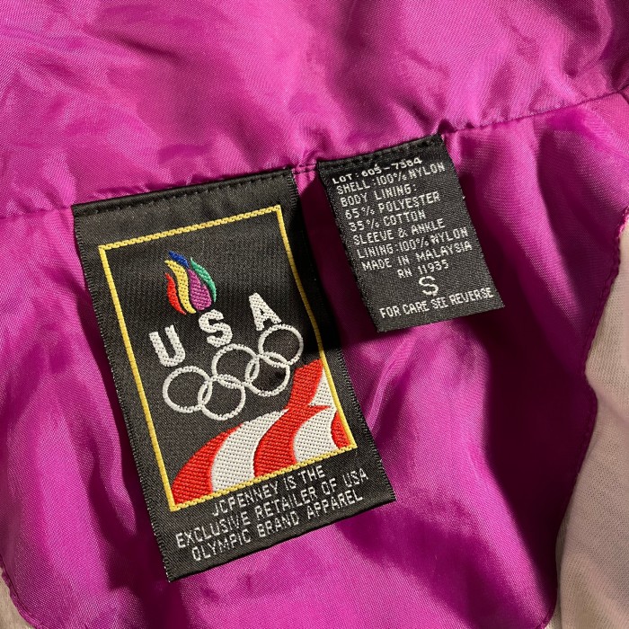 90’s JCPENNEY USA オリンピックモデル ナイロンジャケット | Vintage.City 빈티지숍, 빈티지 코디 정보