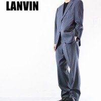 LANVIN ランバン メンズ セットアップ スーツ ネイビー 175 | Vintage.City 古着屋、古着コーデ情報を発信