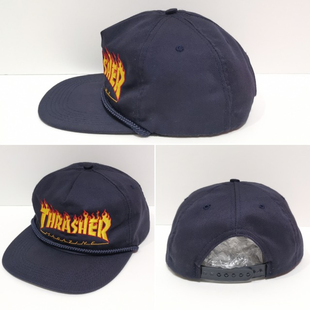 90s スラッシャー THRASHER キャップ CAP FLAME USA製 | Vintage.City
