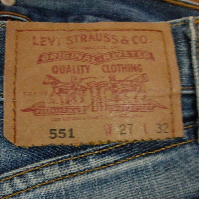 Levi's 551-0301 スリム デニム | Vintage.City 古着屋、古着コーデ情報を発信
