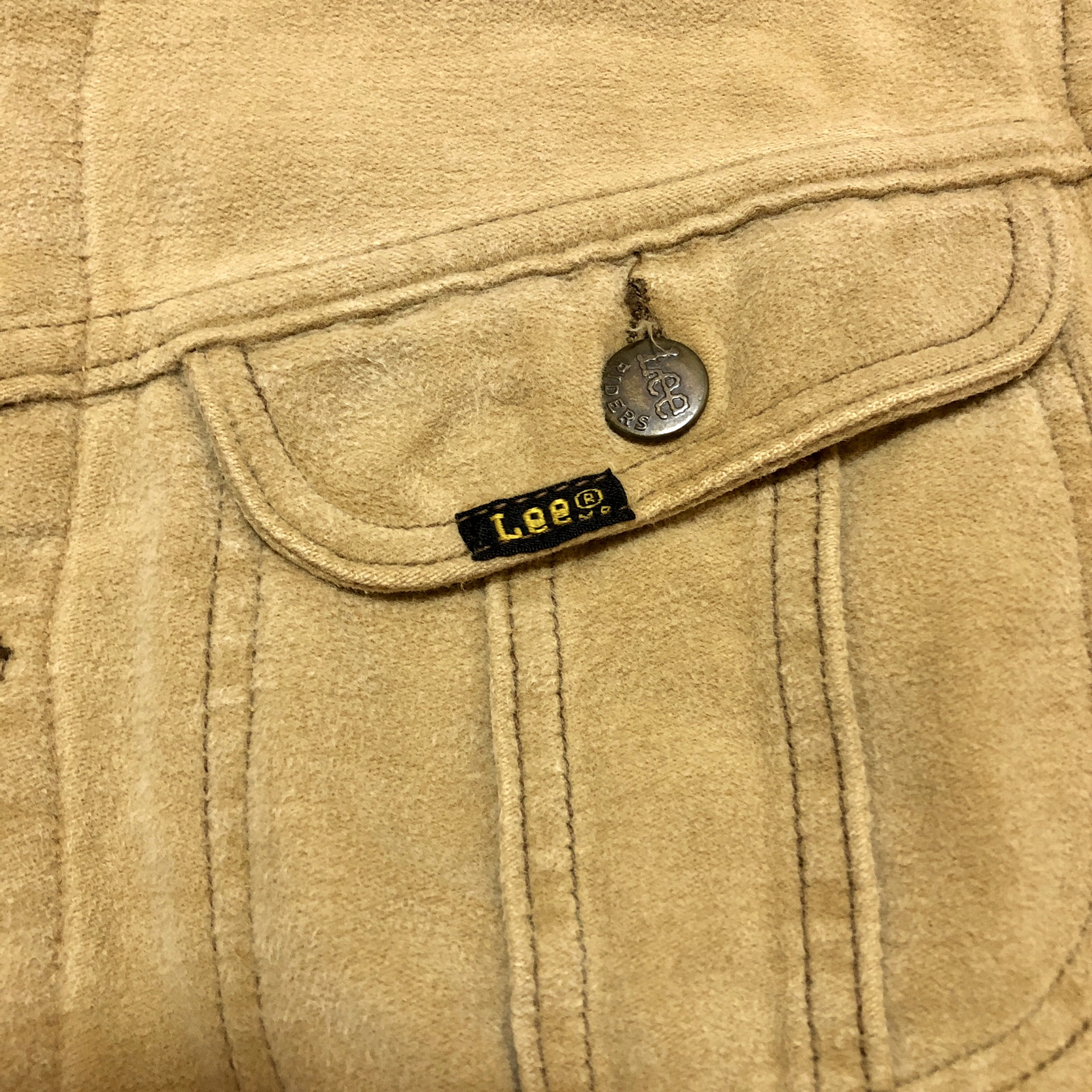 's Lee Moleskin RIDERS Jacket   Vintage.City