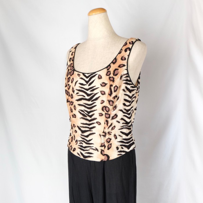 Made in usa vintage leopard jumpsuit | Vintage.City 빈티지숍, 빈티지 코디 정보