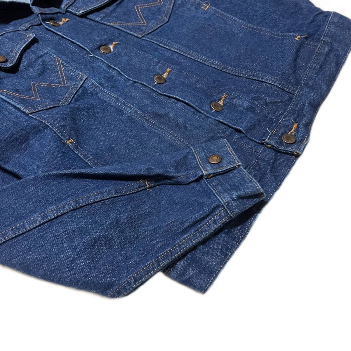 【Wrangler】ラングラー デニムジャケット 濃紺 | Vintage.City 古着屋、古着コーデ情報を発信