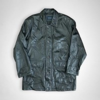 old Sheepskin Leather Half Coat | Vintage.City ヴィンテージ 古着