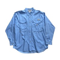 90s Columbia nylon shirt / lavender | Vintage.City ヴィンテージ 古着