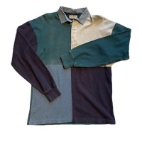 90s L.L.Bean patchwork polo | Vintage.City ヴィンテージ 古着