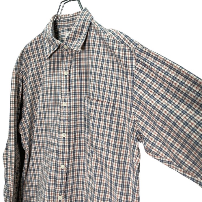 90s J.CREW L/S check shirt | Vintage.City 古着屋、古着コーデ情報を発信