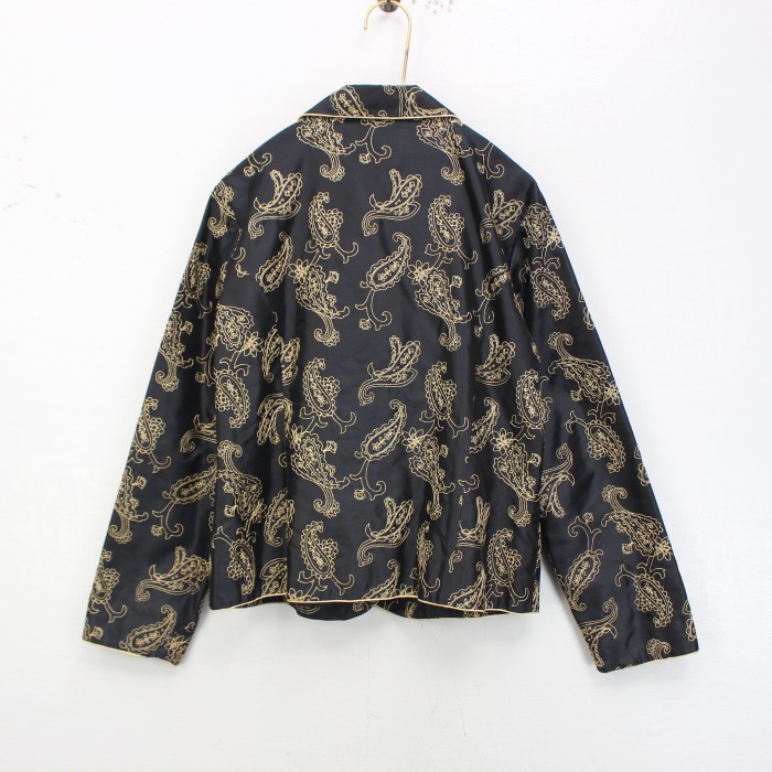 USA VINTAGE アメリカ古着ペイズリー柄シルク100%デザインジャケット | Vintage.City 빈티지숍, 빈티지 코디 정보