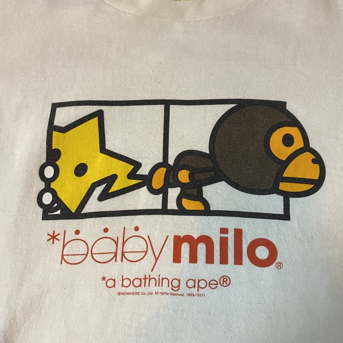 baby milo by a bathing ape sta tee | Vintage.City Vintage Shops, Vintage Fashion Trends