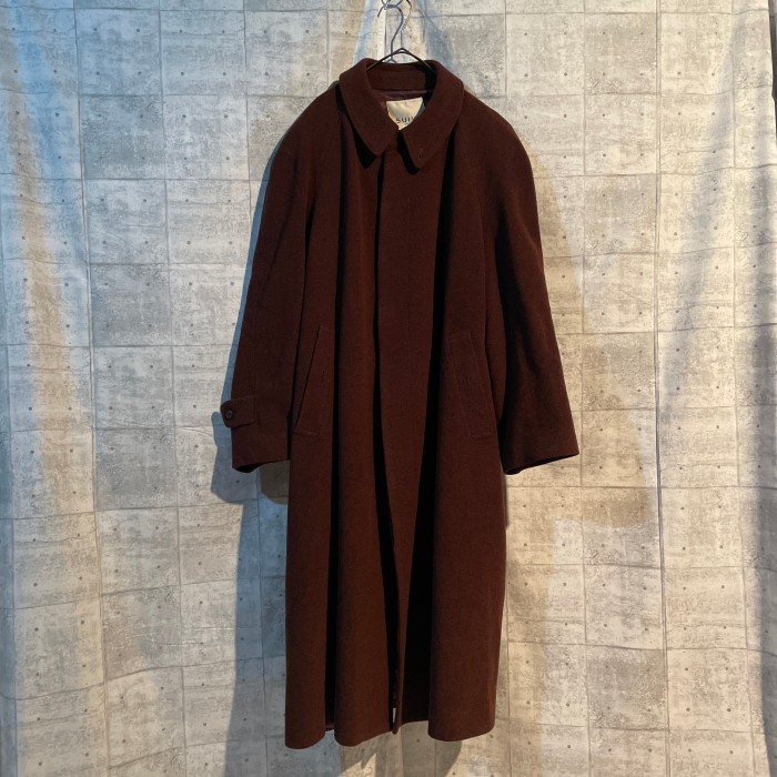 70s long chester coat | Vintage.City 古着屋、古着コーデ情報を発信