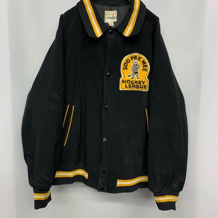 “SOO PEE WEE” Padded Stadium Jacket | Vintage.City 古着屋、古着コーデ情報を発信
