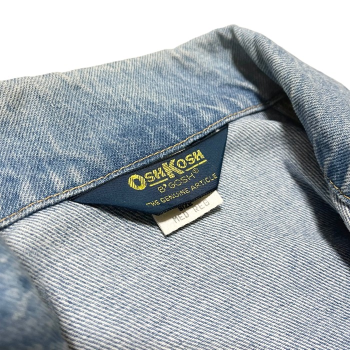 【OSHKOSH】1980's オシュコシュ デニムカバーオール アメリカ製 M | Vintage.City 古着屋、古着コーデ情報を発信