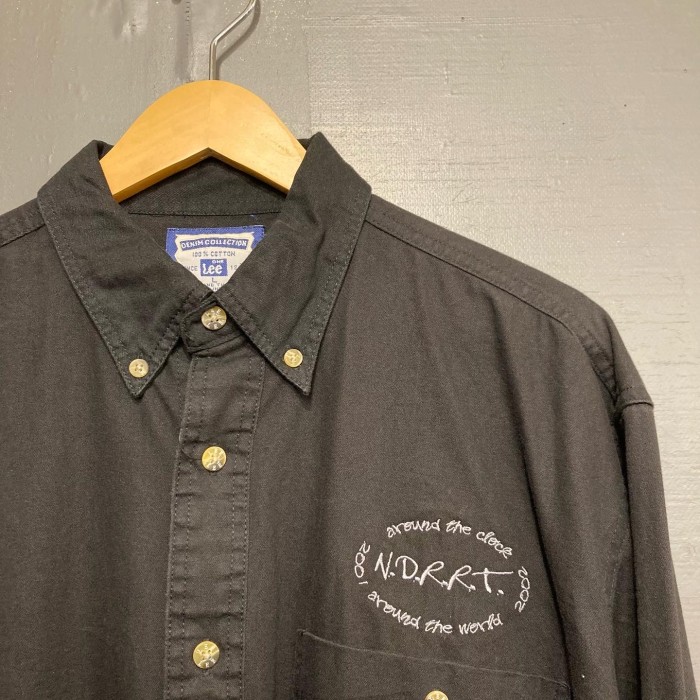 90's Lee cotton button down shirts | Vintage.City 古着屋、古着コーデ情報を発信