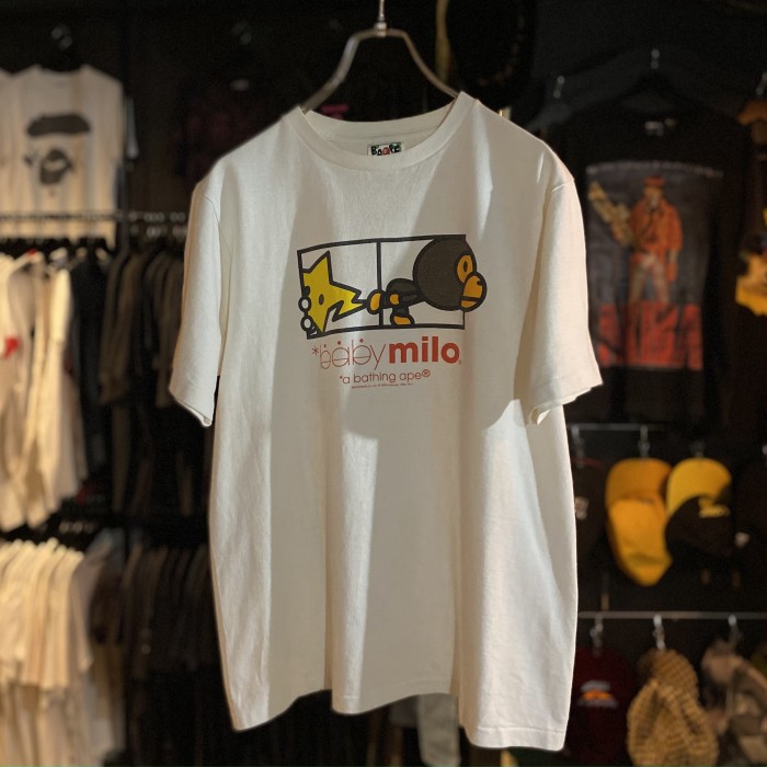 baby milo by a bathing ape sta tee | Vintage.City 古着屋、古着コーデ情報を発信
