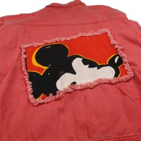 Mickey&co デニムジャケット ミッキーマウス チームリーダー アメカジ 