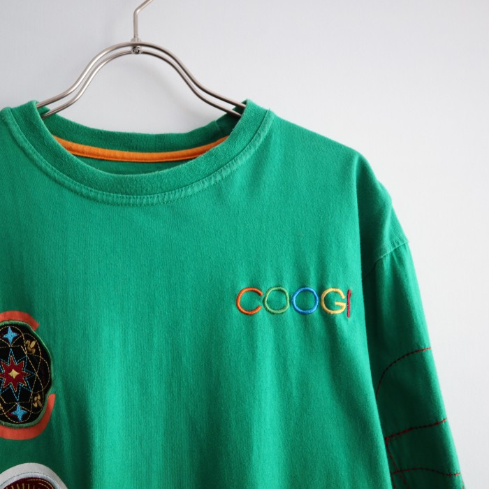 " COOGI " embroidery full design long te | Vintage.City 古着屋、古着コーデ情報を発信