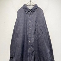 “TRADER BAY” L/S Fine Pattern Shirt | Vintage.City ヴィンテージ 古着