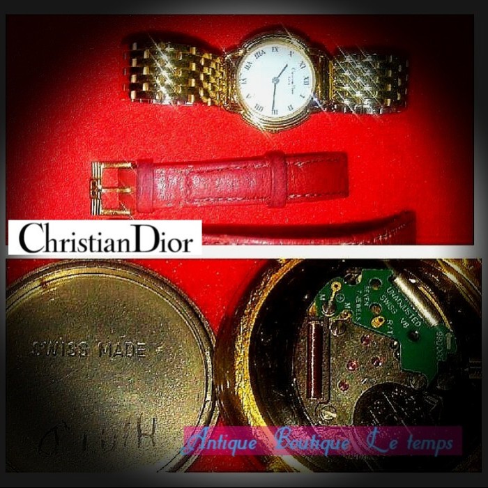 Christian Dior　1970's Vintage Watch | Vintage.City Vintage Shops, Vintage Fashion Trends
