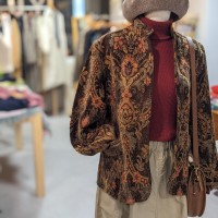 ゴブラン織り風 ジャケット | Vintage.City 古着屋、古着コーデ情報を発信