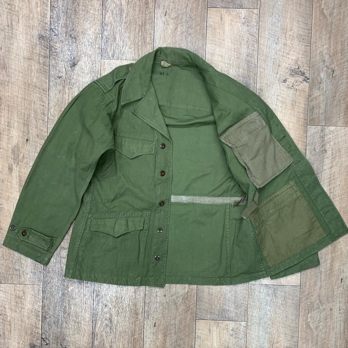 50'S フランス軍 M-47 前期型 フィールドジャケット OLIVE | Vintage.City 古着屋、古着コーデ情報を発信