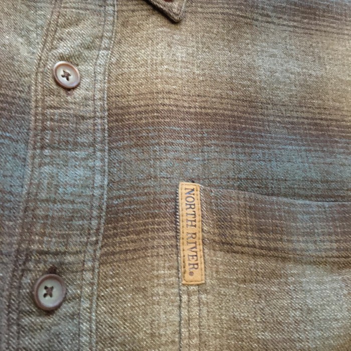 シャドウチェック  ネル  B.Dシャツ | Vintage.City 古着屋、古着コーデ情報を発信