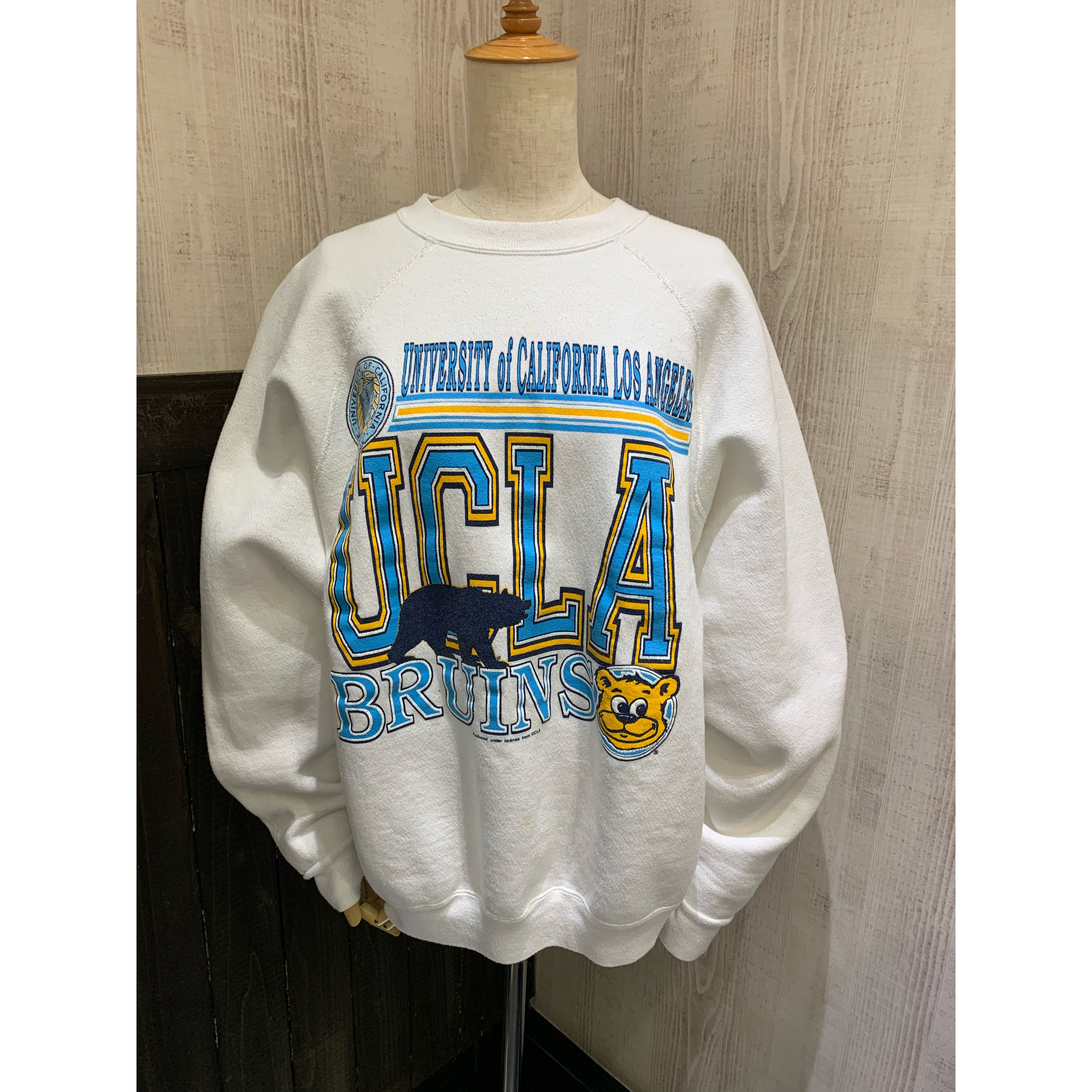 USA製 90s DISCUS UCLA Bruins カレッジ ロゴトレーナー | Vintage.City