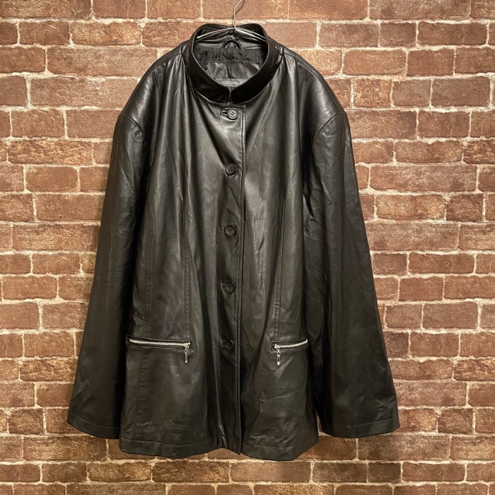 【Vintage fake leather jacket④】レザージャケット | Vintage.City 빈티지숍, 빈티지 코디 정보