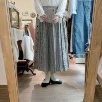 used gingham check skirt | Vintage.City ヴィンテージ 古着