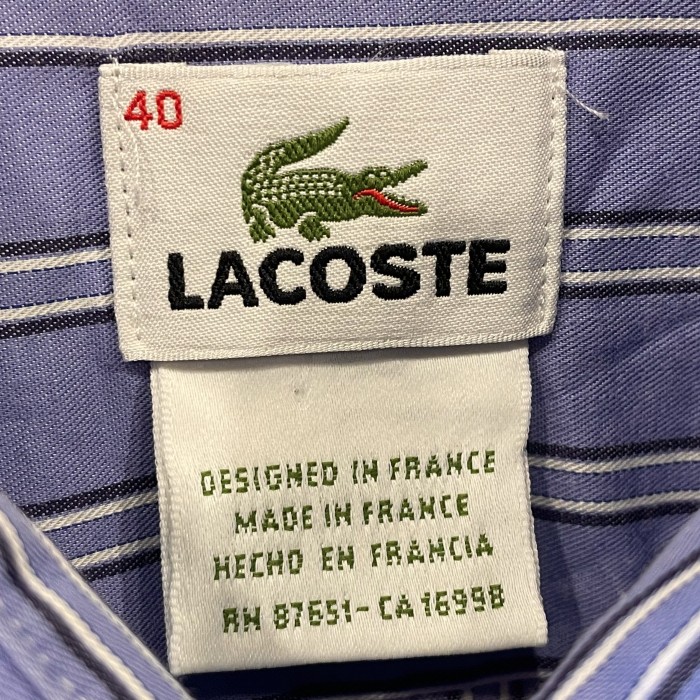 LACOSTE L/Sシャツ | Vintage.City 빈티지숍, 빈티지 코디 정보
