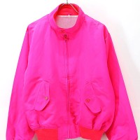 G-9 Style Fluorescent Pink Nylon Jacket | Vintage.City ヴィンテージ 古着