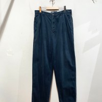 “Ralph Lauren” 2Tuck Chino Trousers NAVY | Vintage.City ヴィンテージ 古着