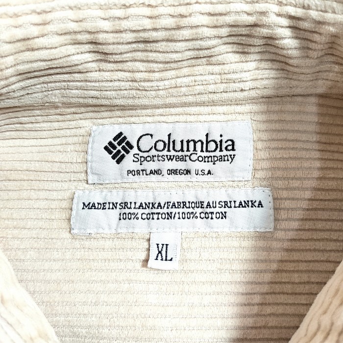 Columbia SC / Wide wales corduroy shirt | Vintage.City 빈티지숍, 빈티지 코디 정보