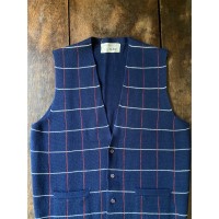 knit vest / ニットベスト メンズL 青 | Vintage.City ヴィンテージ 古着