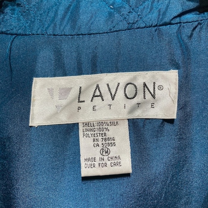 “LAVON” Zip Up Silk Vest | Vintage.City 빈티지숍, 빈티지 코디 정보
