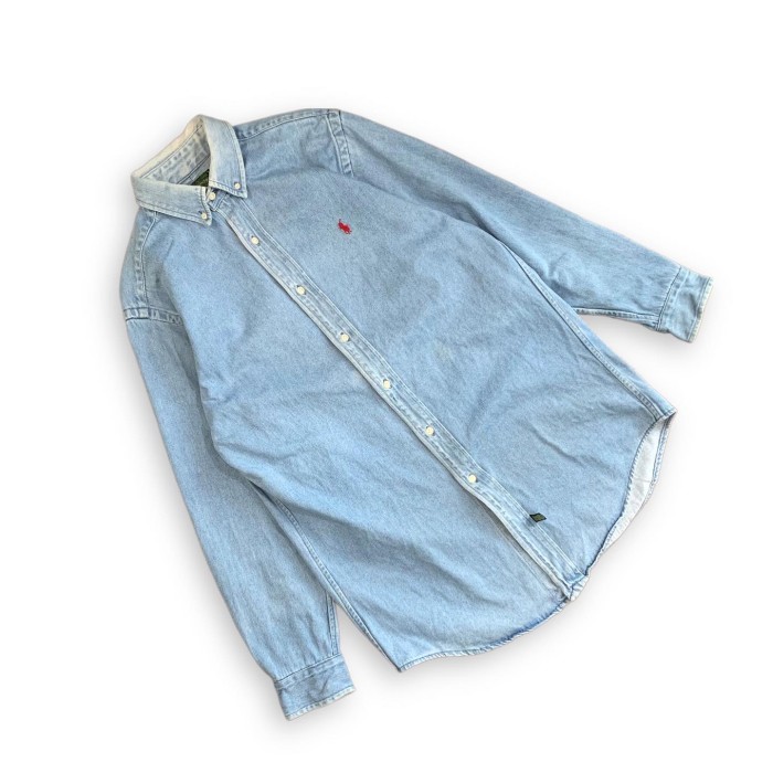 POLO COUNTRY 90's Denim Shirt | Vintage.City 古着屋、古着コーデ情報を発信
