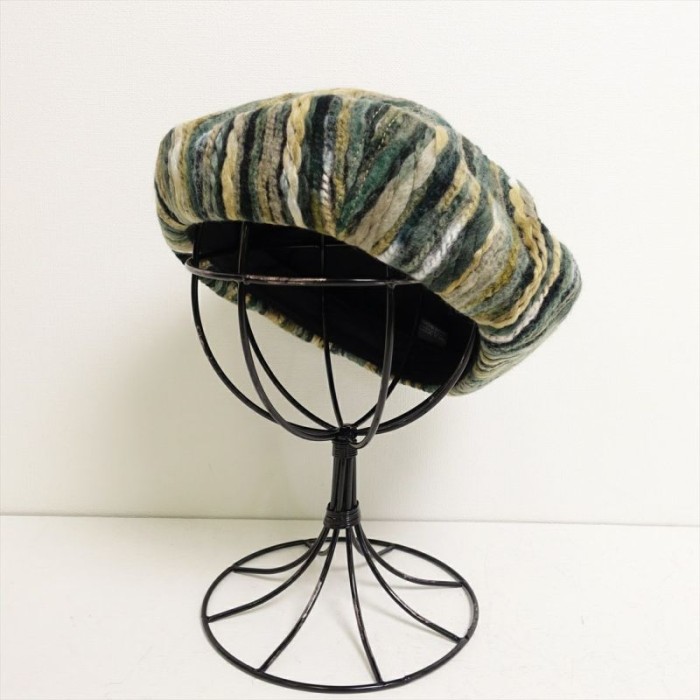 ゴブラン織り カラフル ベレー帽 ベージュ | Vintage.City 빈티지숍, 빈티지 코디 정보