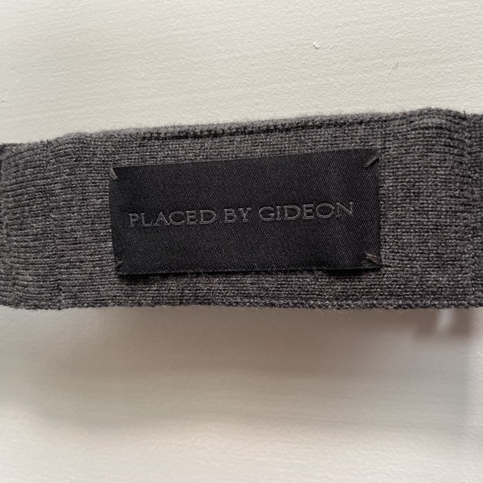 "PLACED BY GIDEON" wool belt | Vintage.City Vintage Shops, Vintage Fashion Trends