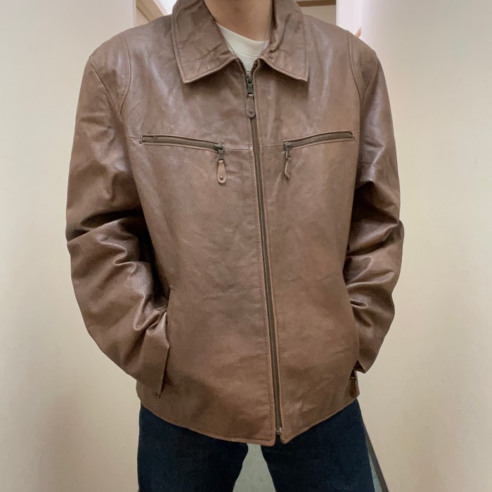 【Vintage fake leather jacket】US 古着 | Vintage.City 빈티지숍, 빈티지 코디 정보