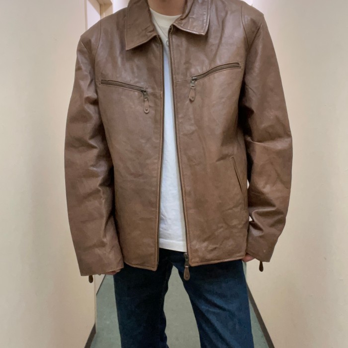 【Vintage fake leather jacket】US 古着 | Vintage.City 빈티지숍, 빈티지 코디 정보