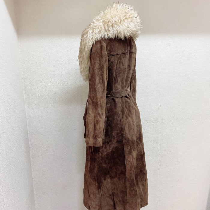ヴィンテージ　スウェードコート　焦げ茶　vintage suede coat | Vintage.City 빈티지숍, 빈티지 코디 정보